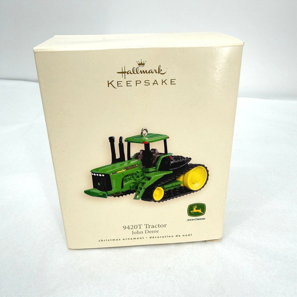 Hallmark John Deere 9420T Tractor Ornament Die-Cast Metal 2007‎ Collector